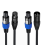 Cable de audio Speakon macho a XLR hembra 5