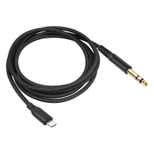 2 m langes USB-Typ-C-auf-6,35-mm-TRS-Stecker-Aux-Audio-Stereokabel