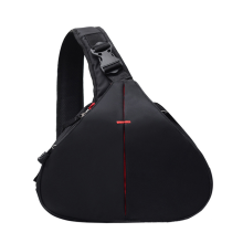 DSLR-Schultertasche, wasserdicht, kleine Fototasche, schwarz