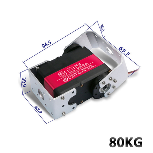 Servo numérique double 80 kg RDS5180 à couple élevé 2
