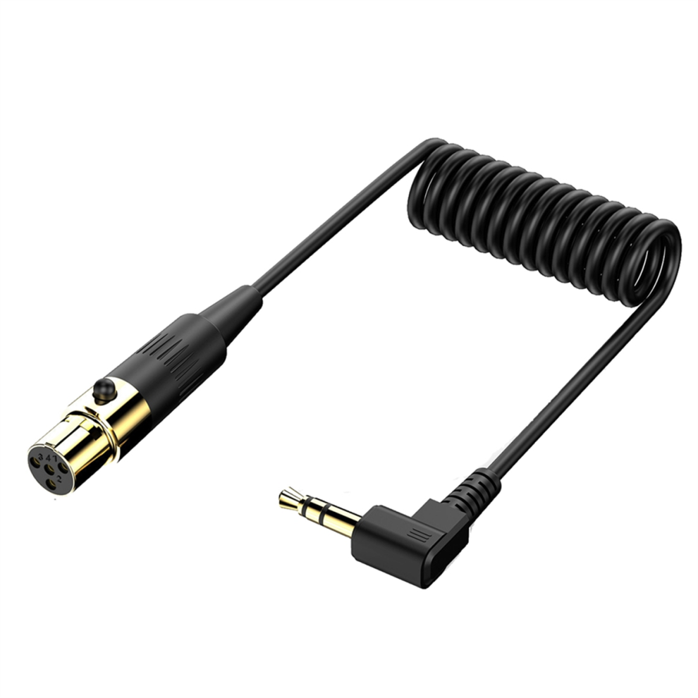 Right Angle 3.5Mm To Xlr Aux Cable 90 Degree Angle 3.5Mm 4Pin 4851271828291