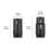 Male & Female Compact XLR Microphone Solder Adapter Adjustable 90 6