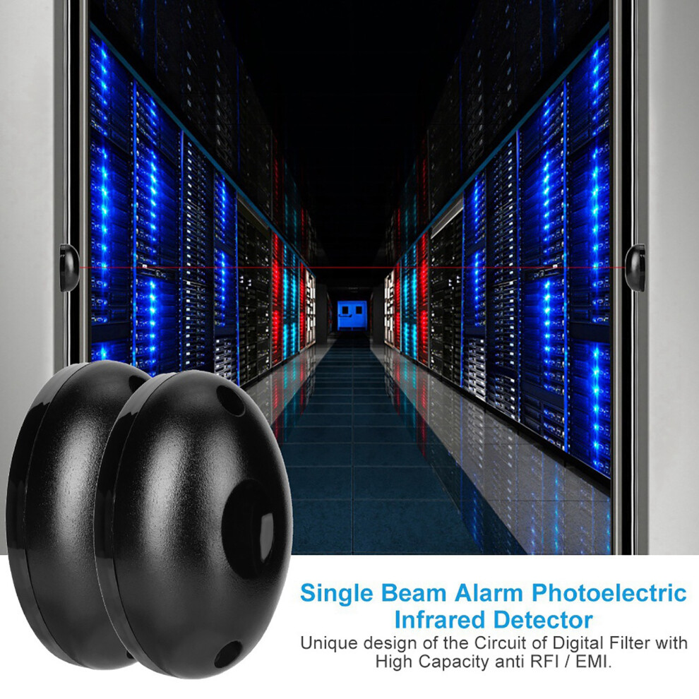 New Door Single Beam Alarm Photoelectric Infrared Detector Home Security System 8741324519329