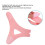 Rosa Anti-Schnarchband, 50  28 cm, 28 g, elastisch 5