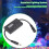 LED-Dimm-Modulator 8-Set 100Level Schwarz 7x4x1cm 10