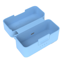 Per Mic Mini Custodia protettiva in silicone Copertura per microfono Blu