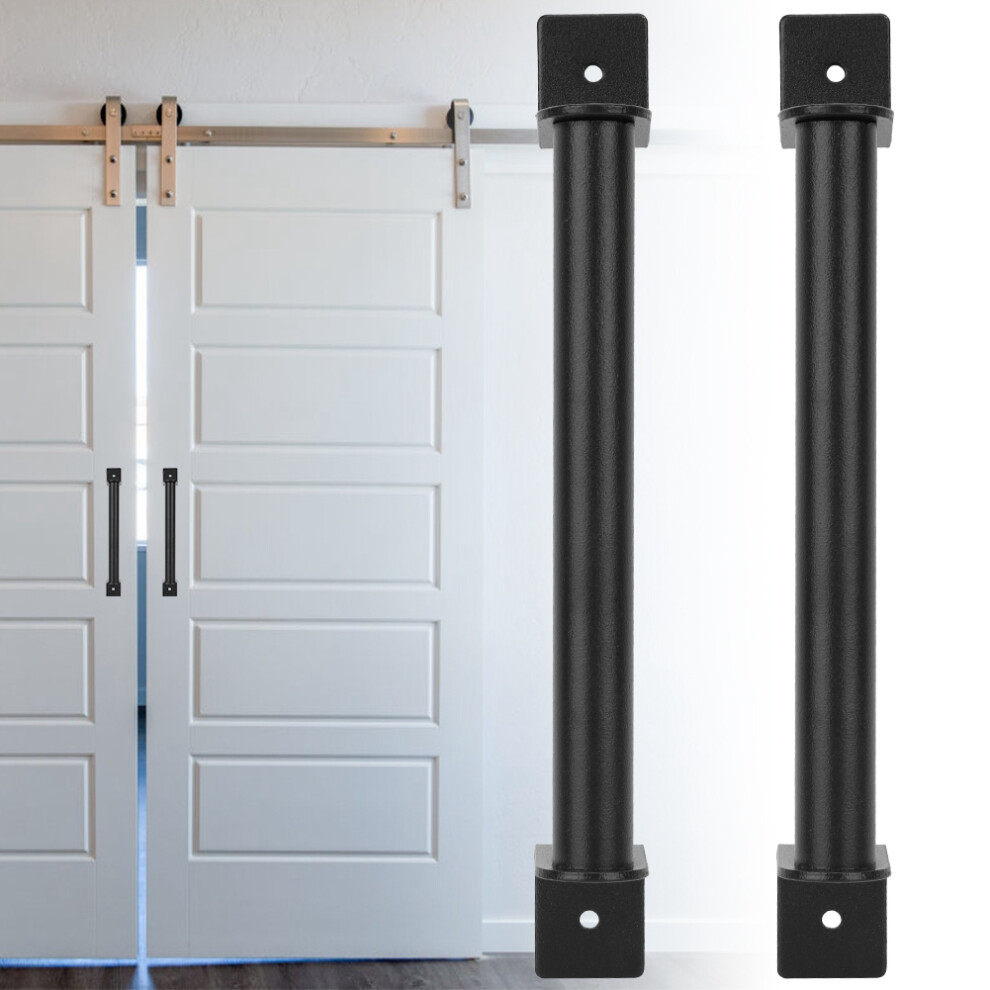 Carbon Steel Barn Door Handle Heavy Duty Pull Handle For Sliding Door Closet 7891324520939