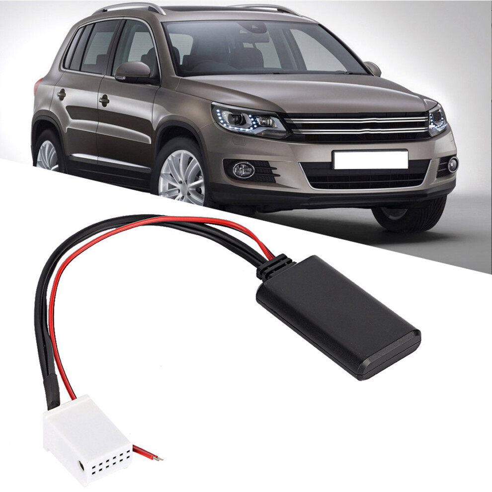 12V 12-Pin Car Vehicle Bluetooth Aux Adapter Fit For Mcd Rns 510 Rcd 200 210 300 310 500 510 4671324521180