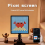 LED Pixel APP Mobiltelefonkontrolldisplay 32X32 5