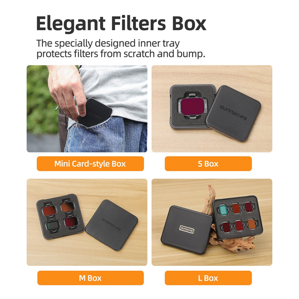 Light Mcuv+Nd8+Nd16+Nd32+Nd64+Nd128 Filter Drone Filter