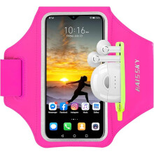 Armband Phone, Running with Earbuds Bag Sports Phone Armband HAISSKY