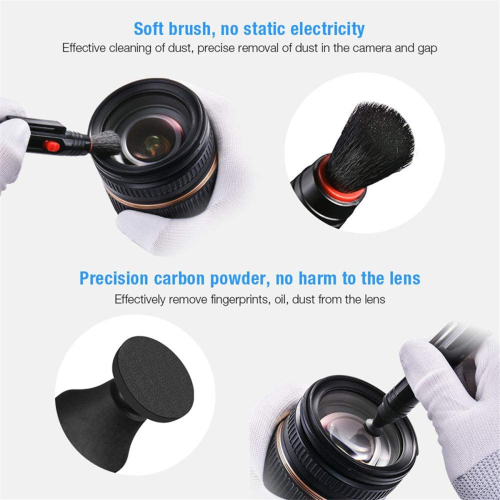 Kit de limpeza para lentes de câmeras DSLR e câmeras digitais. 2