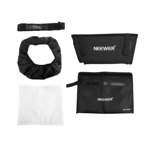 Opvouwbare softbox-diffuser met raster en draagtas 2