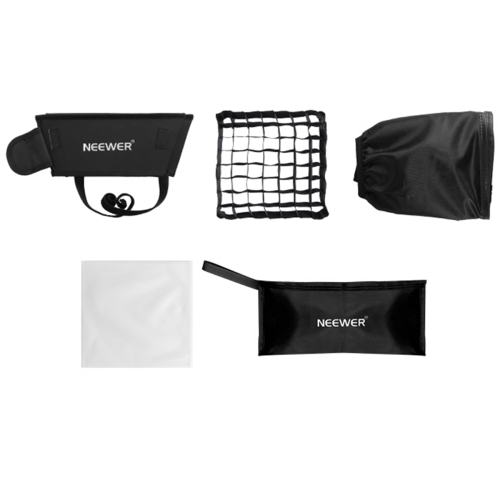 Opvouwbare softbox-diffuser met raster en draagtas 1