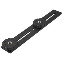 8 inch dubbele flitser camerabevestigingsstatiefbeugel met 1/4 schroef