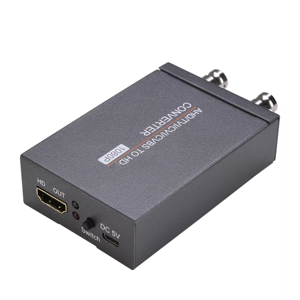 Ahd/Tvi/Cvi/Cvbs To -Compatible Adapter Camera Signal Converter 4853878236738