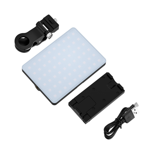 RGB LED-telefoonselfielamp, oplaadbaar video-invullicht 2