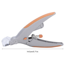Pet Dog Cat Nail Clipper Scissors with LED Light and 5X Magnifier Safety Trimmer Grooming Tool