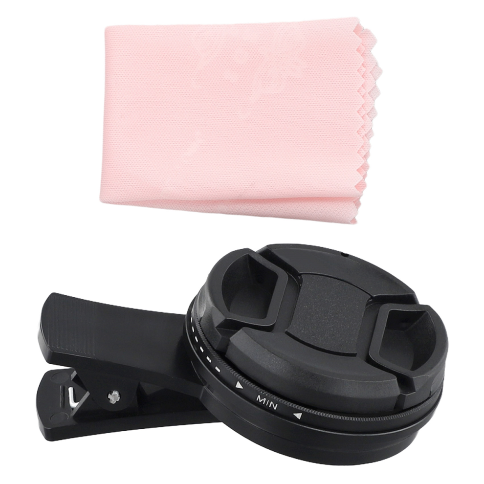 52Mm Phone Lens Filter With Clip For Smartphone Variable Filter 4853878241763