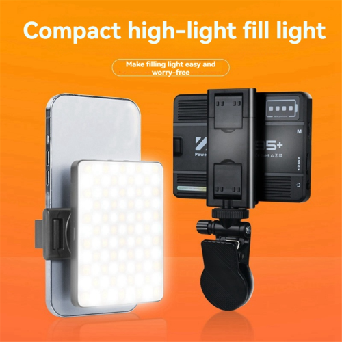 Luz LED de bolsillo para selfies para teléfono, 3000K-9900K 2