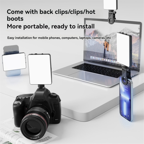 Luz LED de bolsillo para selfies para teléfono, 3000K-9900K 1