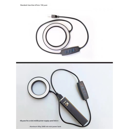 7W LED-Ringlicht 67mm dimmbar Fülllicht 2