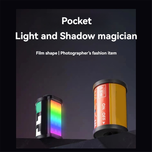 RGB Video Light with Magnetic Cold Shoe Mount,400-750nM Visible Light 1