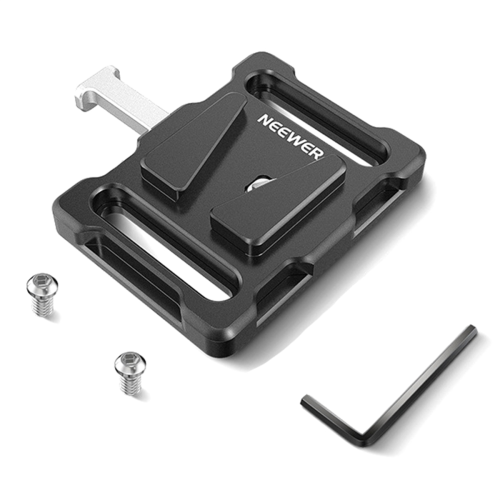 Mini V-mount batterijplaat met snelontgrendeling 1