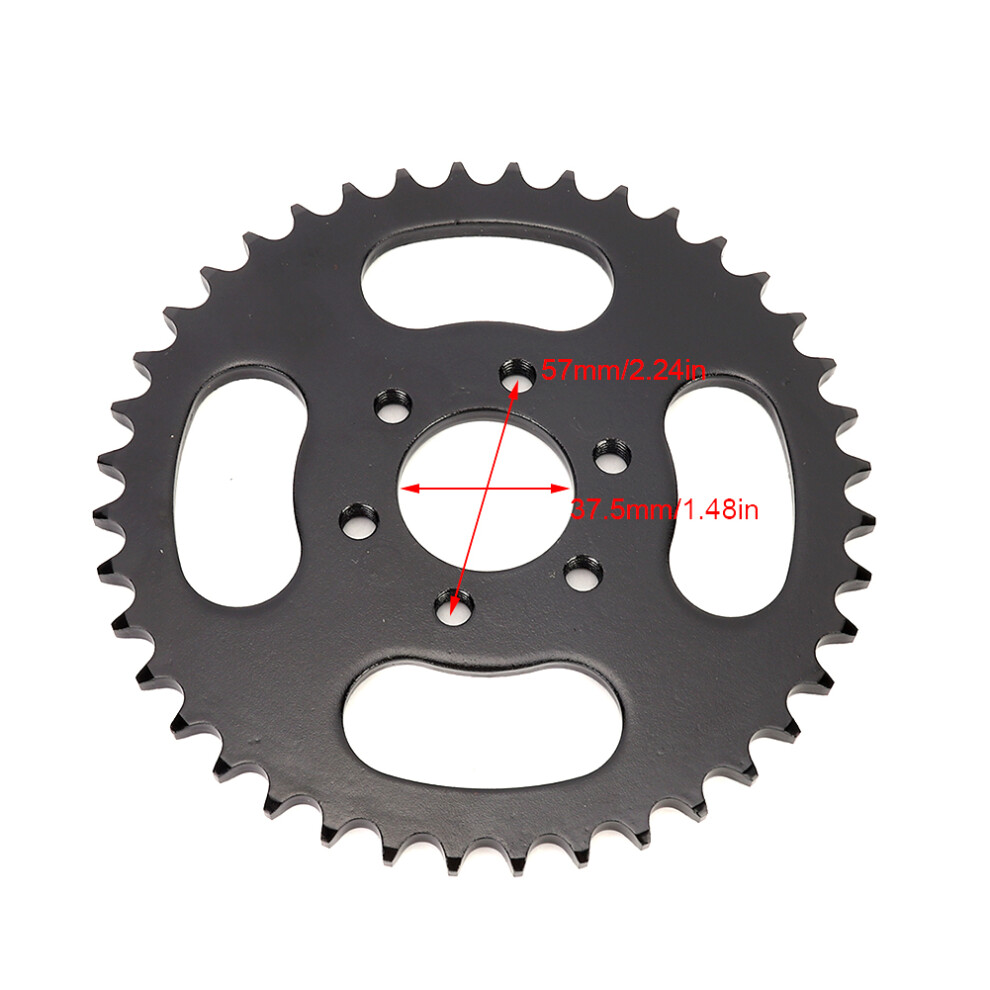 Atv Quad 428 Chain Rear Sprocket Fits Fortaotao Sunl Roketa Jcl Nst 125 150 200 250 Cc 4351324523796