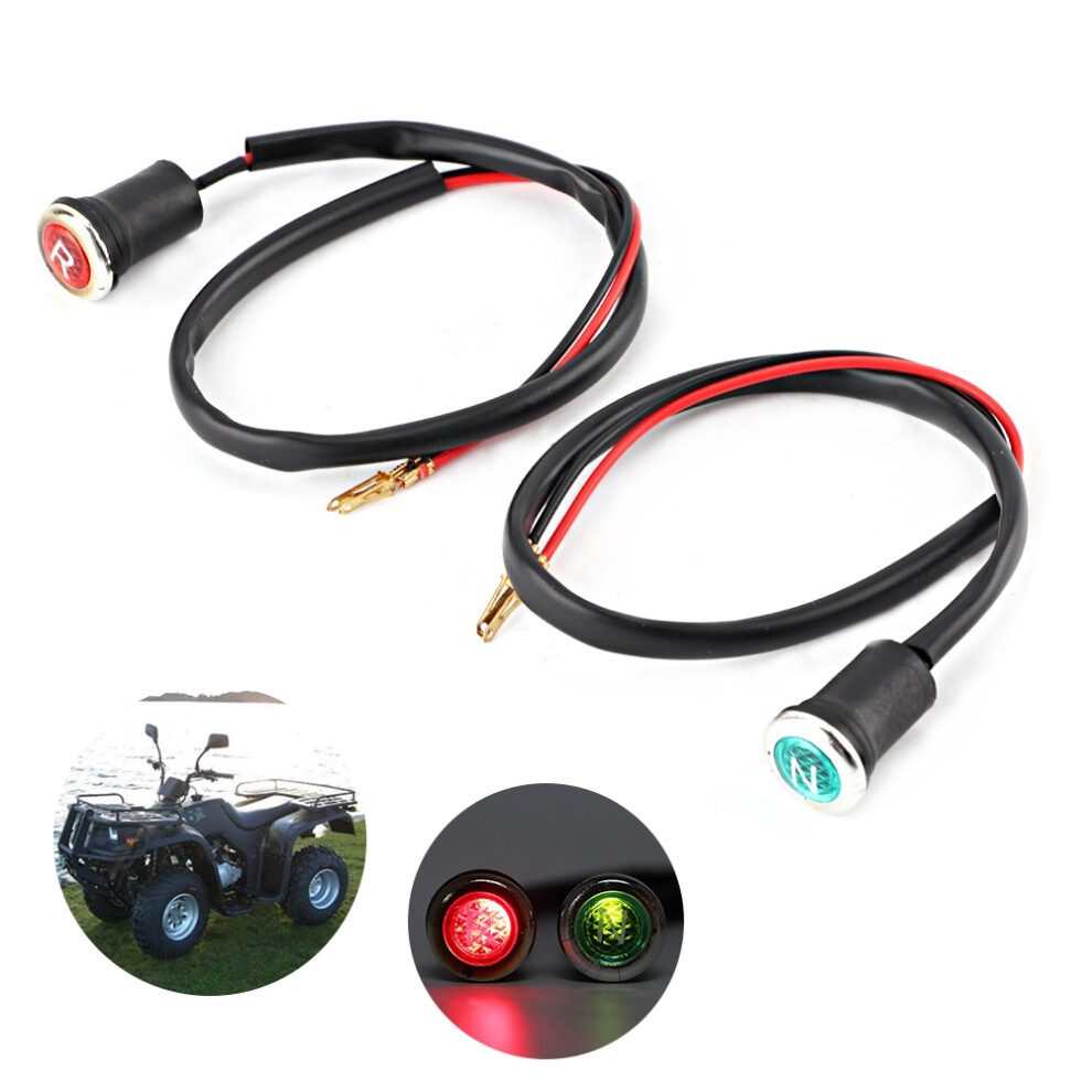Motorcycle Indicator Reverse And Neutral Gear Shifter Indicator Red/Green/Light 8751324523929