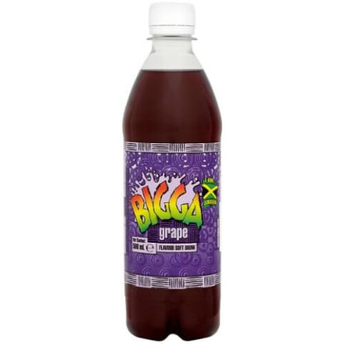 Bigga Grape Juice 500ml Soft Drink (Pack of 24) 1