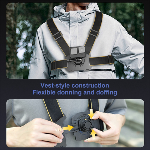 Sports Camera Magnetic Quick Release Chest Strap for Gopro12/11 1