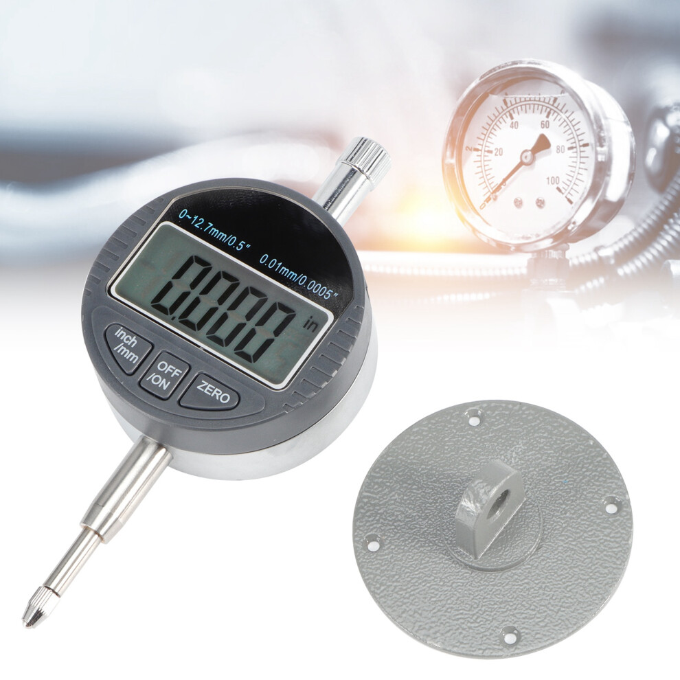 Digital Indicator Dial Test Gauge Electronic Depth Measurement Probe Lcd Display 0-12.7Mm 5021324524510