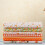 7pcs 25*25cm Cotton Fabric DIY Assorted Squares Pre Cut Bedding Kit Quarters Bundle (Orange) 16