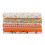 7pcs 25*25cm Cotton Fabric DIY Assorted Squares Pre Cut Bedding Kit Quarters Bundle (Orange) 14