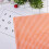 7pcs 25*25cm Cotton Fabric DIY Assorted Squares Pre Cut Bedding Kit Quarters Bundle (Orange) 12