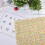 7pcs 25*25cm Cotton Fabric DIY Assorted Squares Pre Cut Bedding Kit Quarters Bundle (Orange) 9