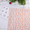 7pcs 25*25cm Cotton Fabric DIY Assorted Squares Pre Cut Bedding Kit Quarters Bundle (Orange) 3
