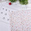 7pcs 25*25cm Cotton Fabric DIY Assorted Squares Pre Cut Bedding Kit Quarters Bundle (Orange) 13