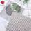 7pcs 25*25cm Cotton Fabric DIY Assorted Squares Pre Cut Bedding Kit Quarters Bundle Grey Series 3
