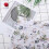 7pcs 25*25cm Cotton Fabric DIY Assorted Squares Pre Cut Bedding Kit Quarters Bundle Grey Series 6
