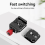 Universal Quick Release Plate Clamp SLR Camera Stabilizer Tripod Base 3