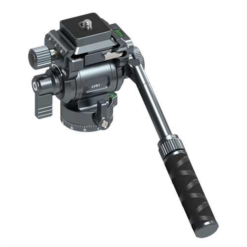 F38 Quick Release Fluid Video pan-tilt 360 Panoramic Gimbal pan-tilt 2