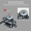 F38 Quick Release Fluid Video pan-tilt 360 Panoramic Gimbal pan-tilt 1