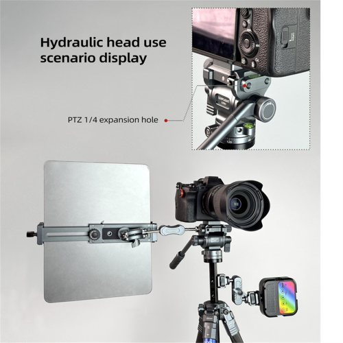 F38 Quick Release Fluid Video pan-tilt 360 Panoramic Gimbal pan-tilt 1