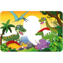 Dinosaur Placemat 43 x 28 cm Kids Tablemat