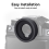 Silicone Round Eyecup Viewfinder for Cameras 2