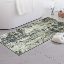 (40 x 60 cm (1 ft 4 in x 2 ft), Grey Abstract) Traditional Runner Rugs Nonslip Kitchen Hallway Floor Carpets & Door Mats