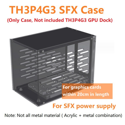 Custodia SFX per TH3P4G3 - Dock GPU compatibile per laptop 2