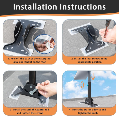 Ajustable para montaje en techo, para montaje en poste 1